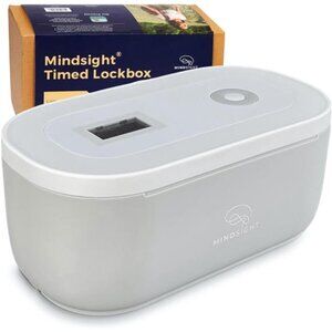 Mindsight Timed Lock Box | Unplug from Phones, Video Games, Social Media